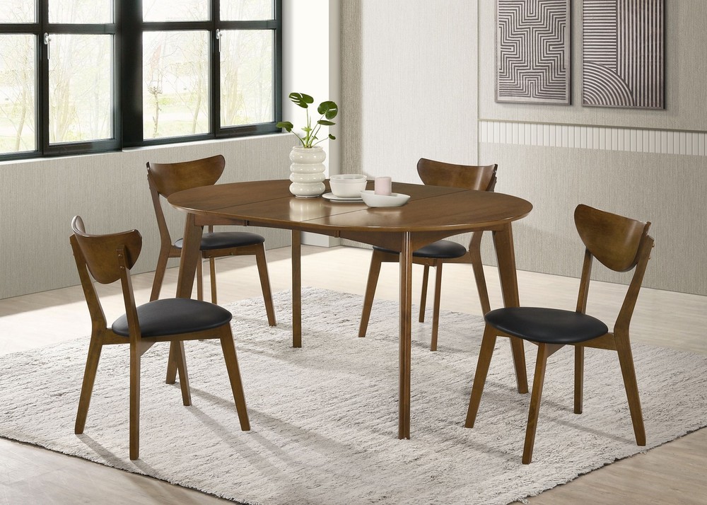 Thomson Dark Walnut Extension Leaf Dining Table