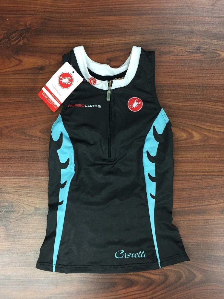 Castelli Body Paint Tri Singlet Women's Small New with tags