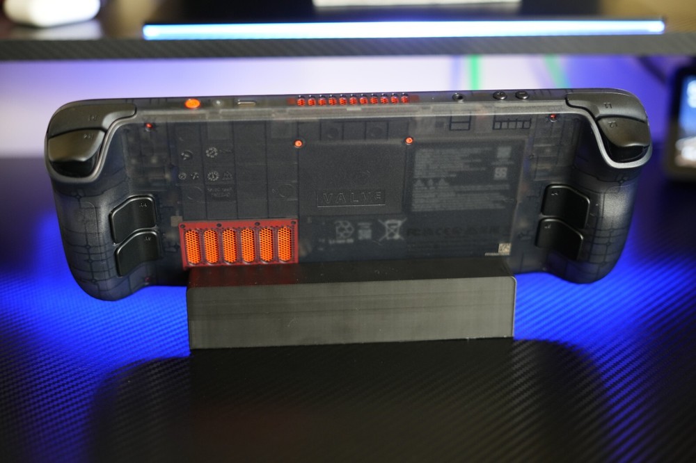 Steam Deck Desk Stand 3D Printed.