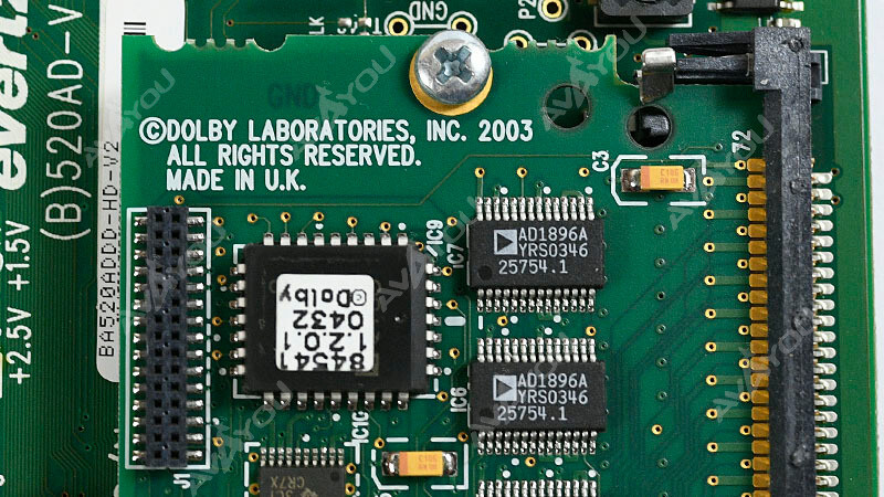 Evertz 520AD4-DD-HD HD-SDI Audio De-embedder & Dolby-E AC-3 Decoder