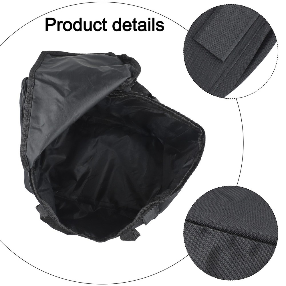 Bicycle Basket Inner Bag Secure and Convenient Storage Solution in Black