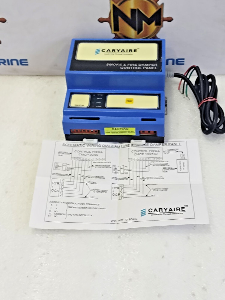 CARYAIRE SMOKE & FIRE DAMPER CONTROL PANEL CMCP-30 #NEW