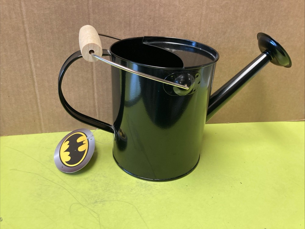 DC Comics BATMAN WATER CAN PAIL With Tags Still Attached