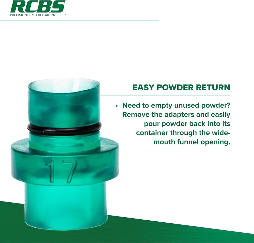 Efficient Quick Change Funnel Kit for Reloaders