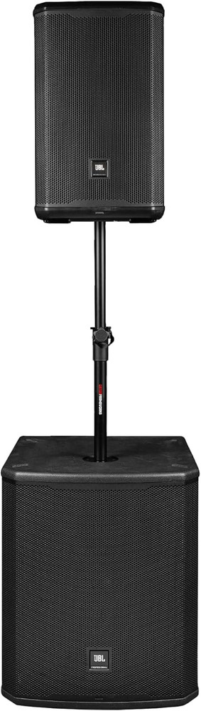Gator Frameworks Standard Subwoofer/Speaker Pole Mount with Adjustable Height, (