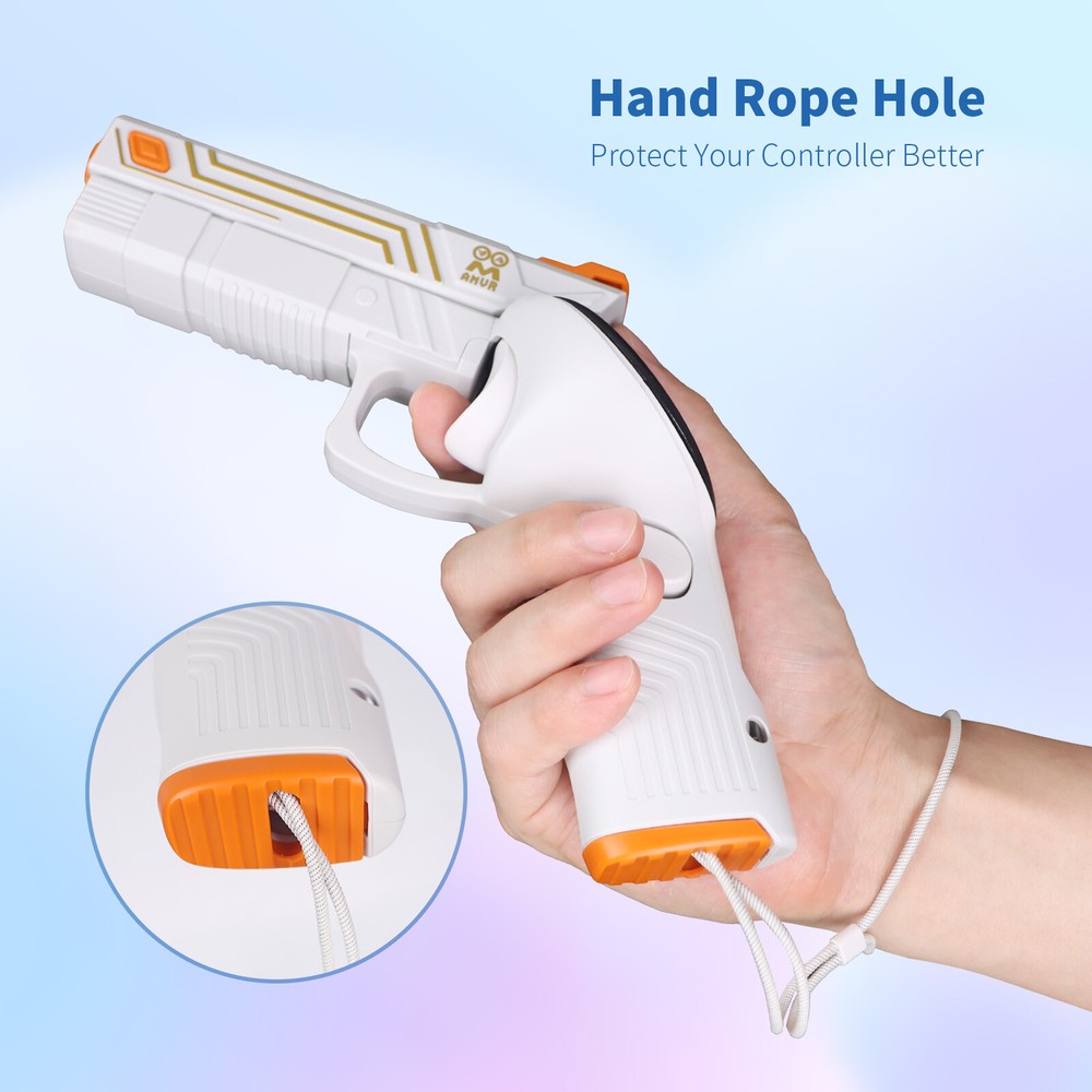 2pcs For Quest 3/3S Handle Pistol VR Gun Game Handle Simulation Bracket