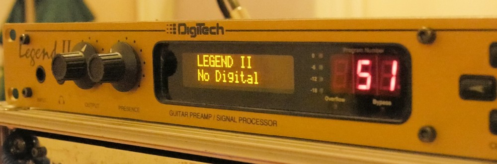 Digitech Valve FX / Legend II Custom OLED Display !