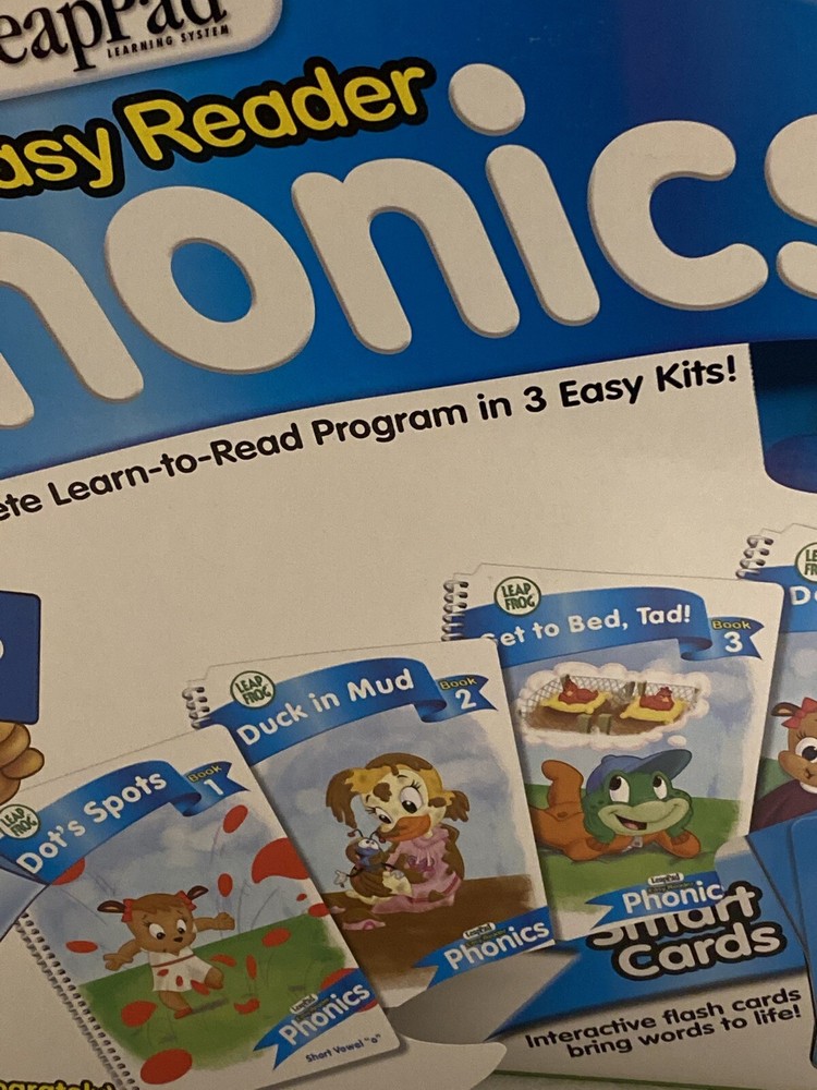 Leapfrog LeapPad Easy Reader Phonics Kit 2 New