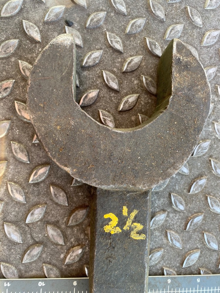 2-3/4" Single Open-End Wrench, (? co. # ? ) 13.5" long,