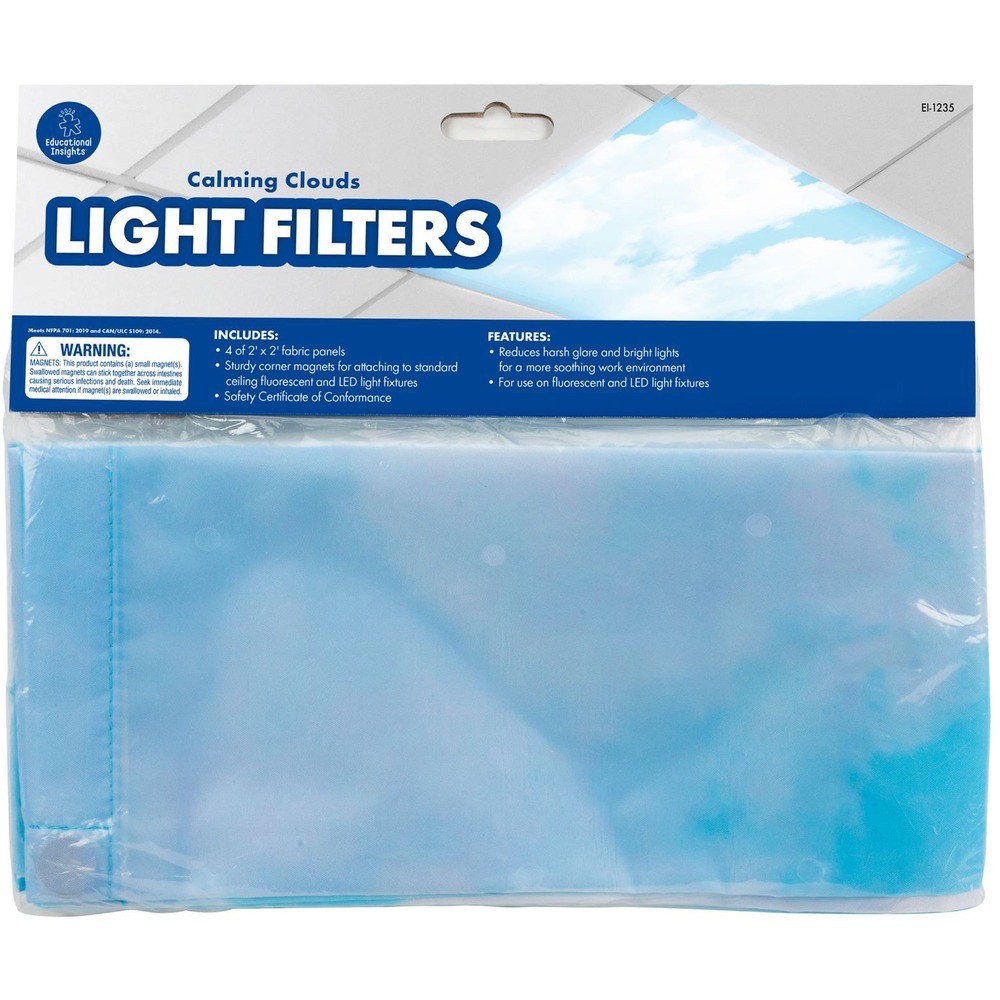 Educational Insights Calming Clouds Light Filters - 4 / Pack Educational
