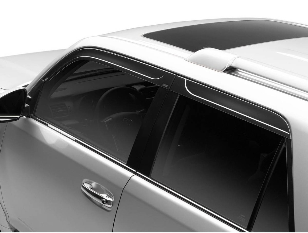 Husky Low Profile Ventvisor Smk Fits 2011-2019 Ford Explorer 4pc Outside Mount