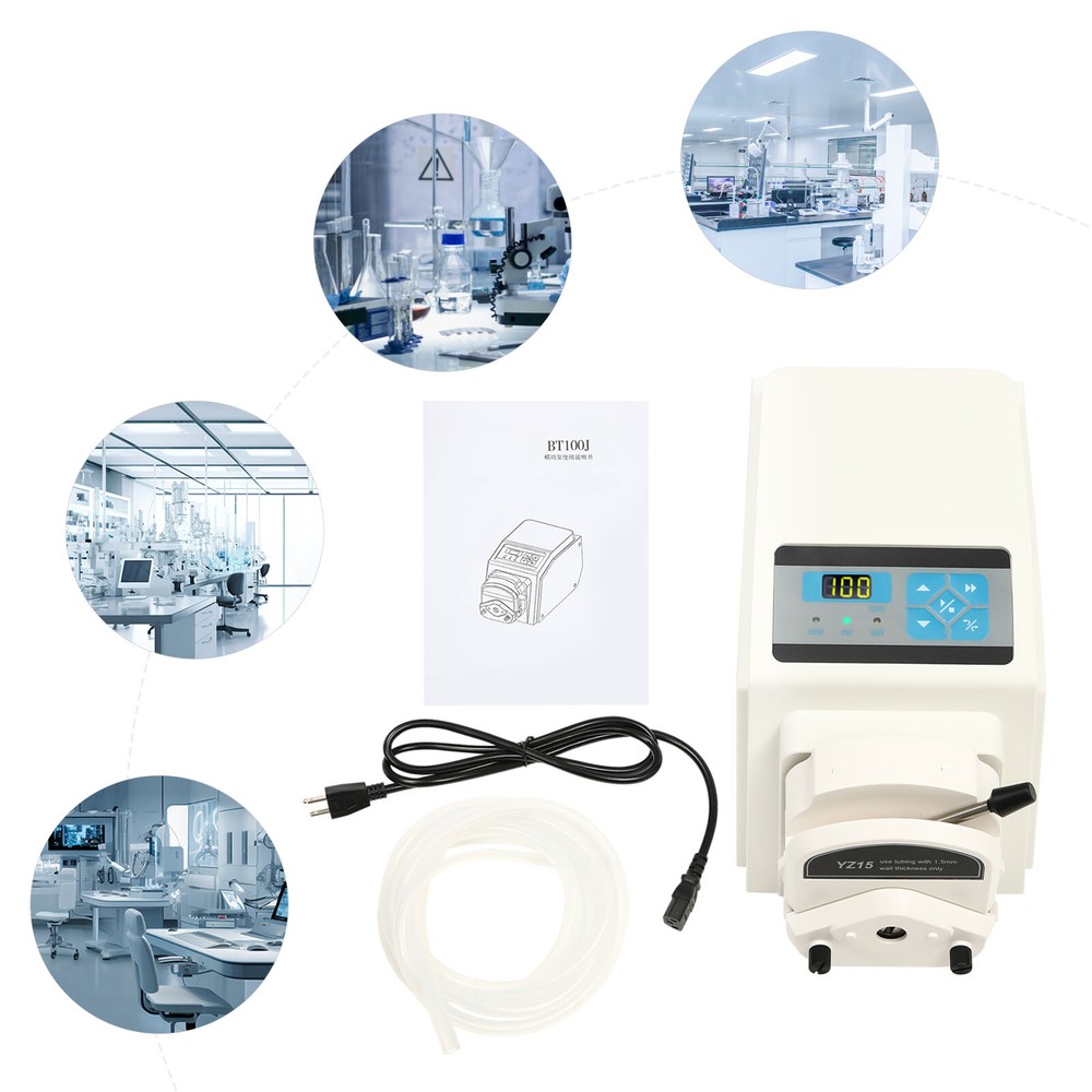 Industrial High Precision Variable Speed Liquid Metering Pump Peristaltic Pump