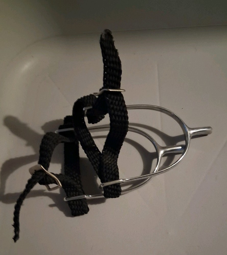 English Spurs w/Nylon Adjustable Straps