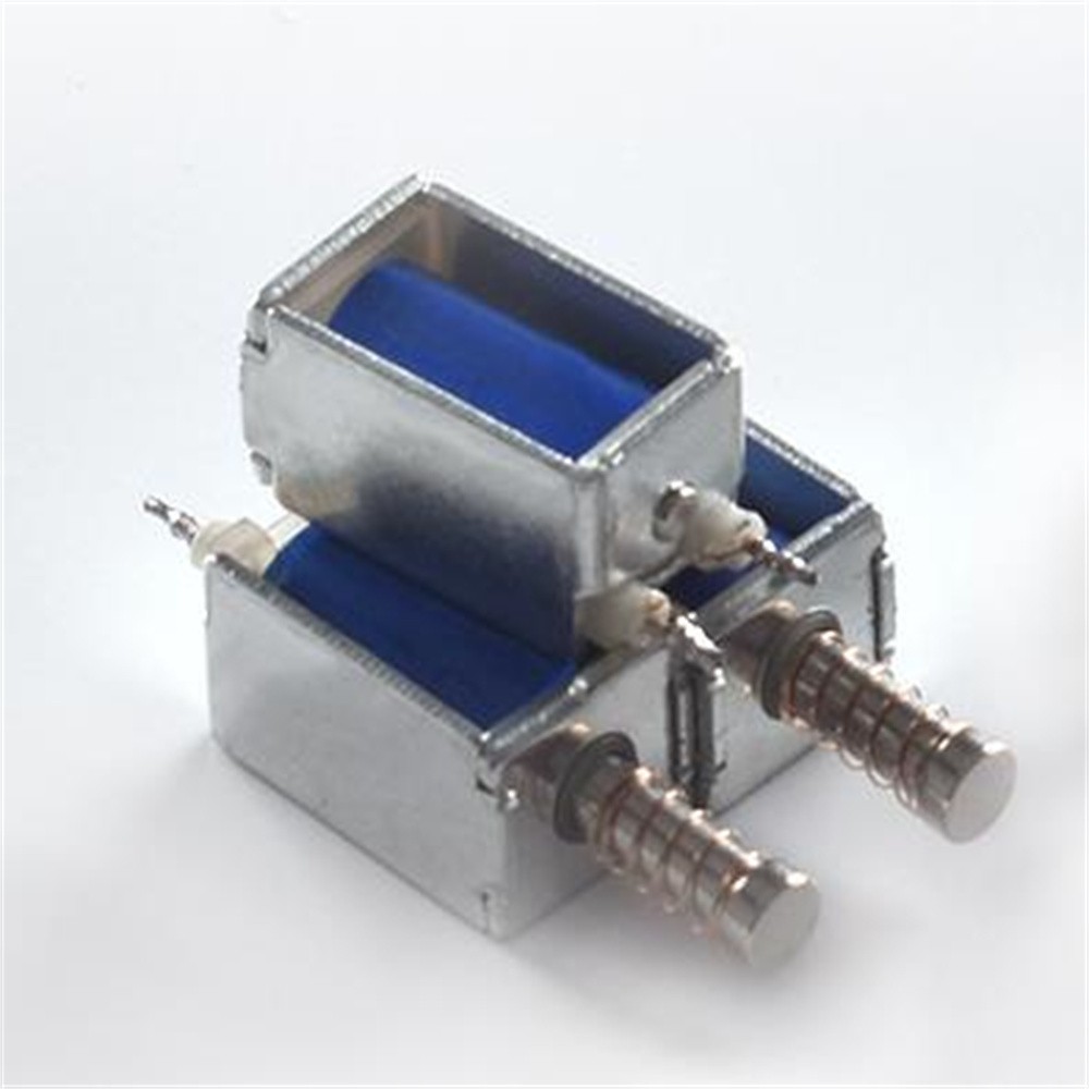 6V DC Metal Electromagnetic Solenoid Lock Pull Type For Electric Door Lock