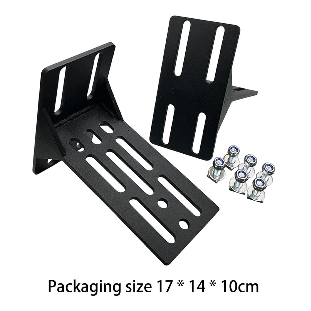 2 Pieces Awning Bracket L Shape Bracket Installation Kit Replacement Accessory