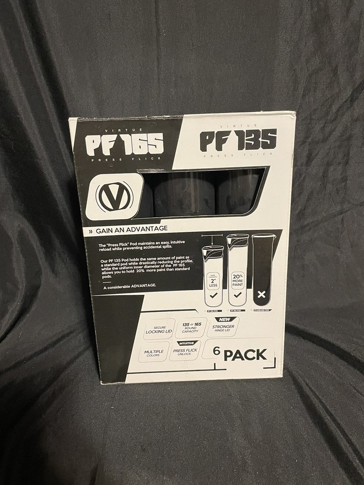 Virtue 165 Round Lock Lid Pods 6 Pack