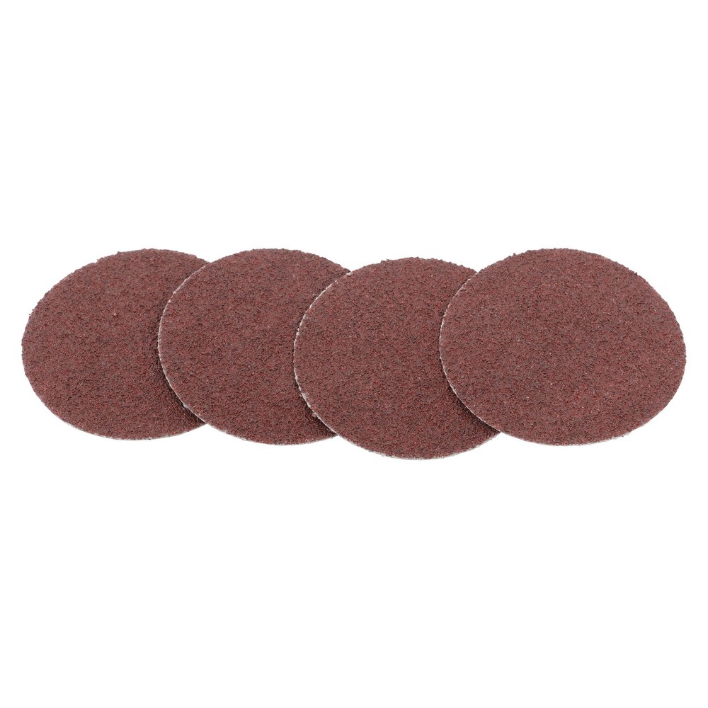 150 Pcs 2" 80 Grit Roll Lock Die Grinder Sanding Discs Medium Torque Sand Discs