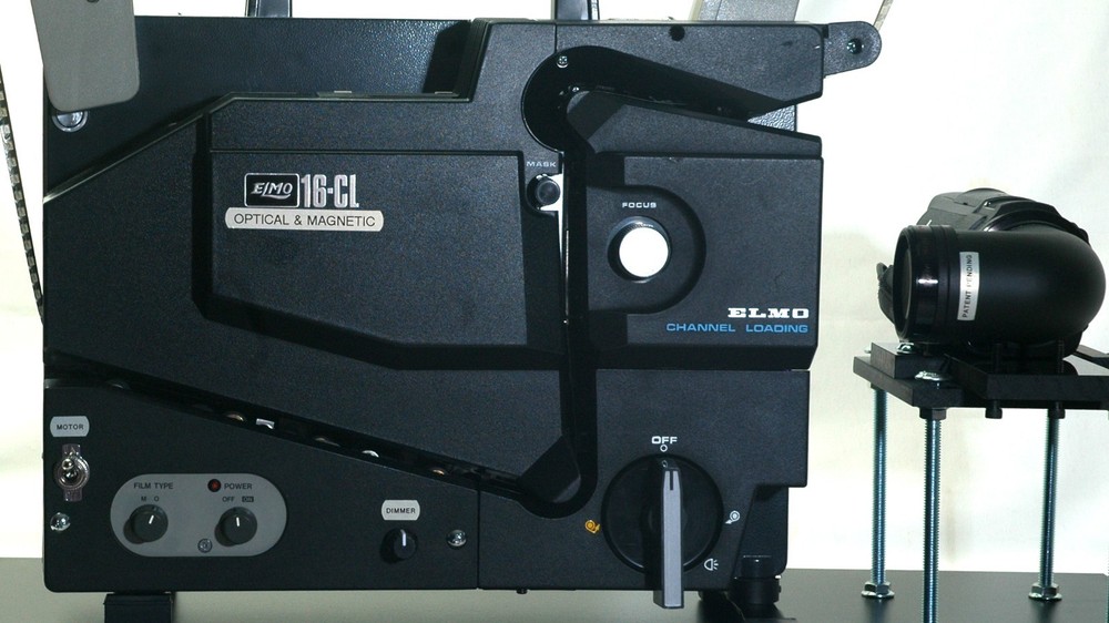 ELMO 16mm Magnetic & Optical Video Transfer With Full 2K HD Camera NTSC