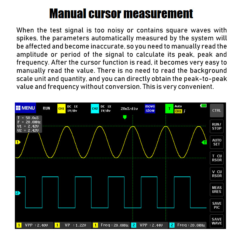 FNIRSI 1013D Handheld Digital Tablet oscilloscope Portable Storage