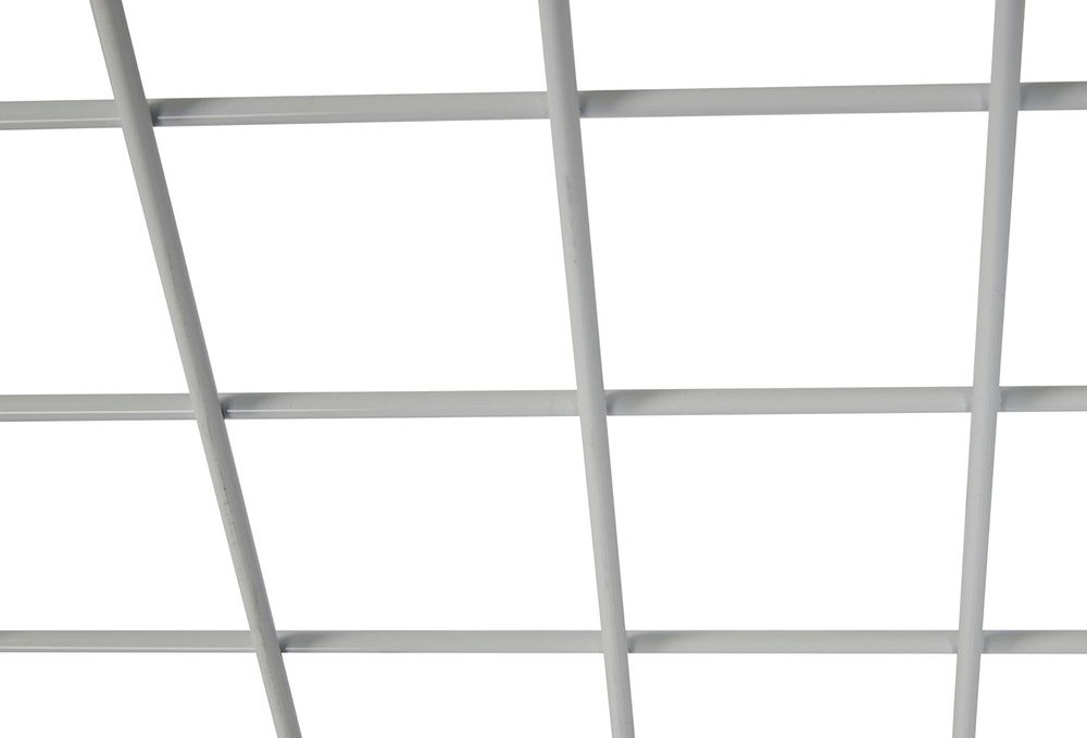 Wire Grid Panel 2' x 4' White Retail Display Gridwall Double Craft Show