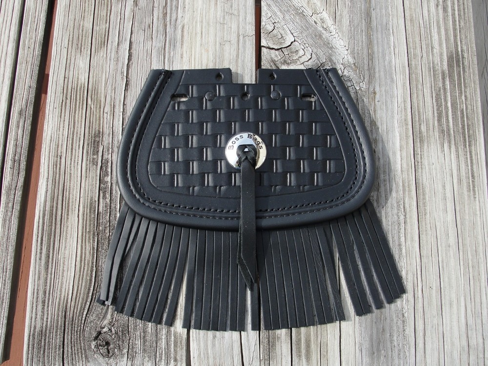 Heritage Springer Mudflap FLSTS black