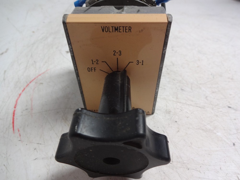 Westinghouse Np677c524h17 Voltmeter Switch