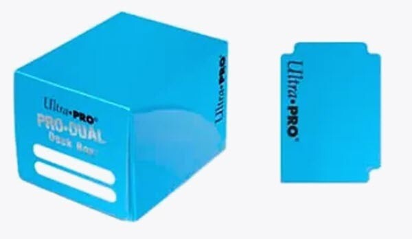 Ultra Pro Dual Small Deck Box 120 – Light Blue ULP 82985