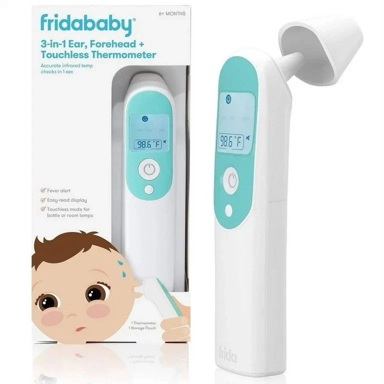 FridaBaby Forehead Thermometer - White