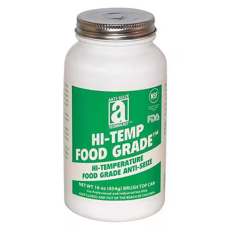 Anti-Seize Technology 41018 Anti-Seize Compound, Off White, 16 Oz, Can