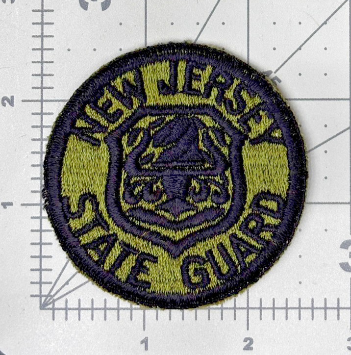 1941-1947 New Jersey State Guard Patch Inv# K1994