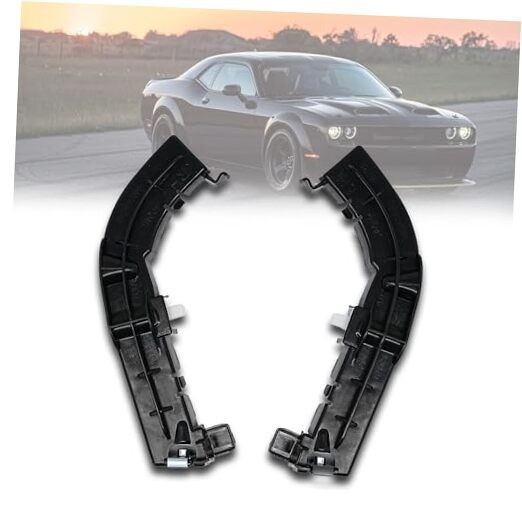 ‎ Front Left & Right Bumper Support Brackets for 2008-2021 Dodge Challenger