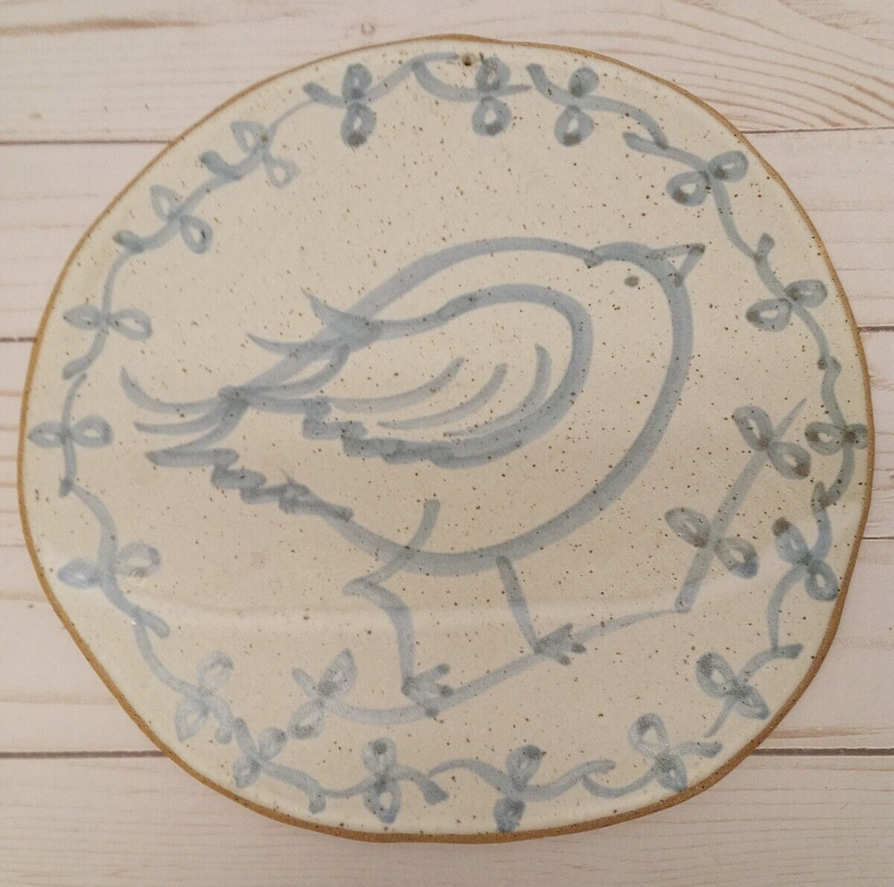 Gerding Bread Tile With Bird on front Bread Recipe On Back od tile can be hung