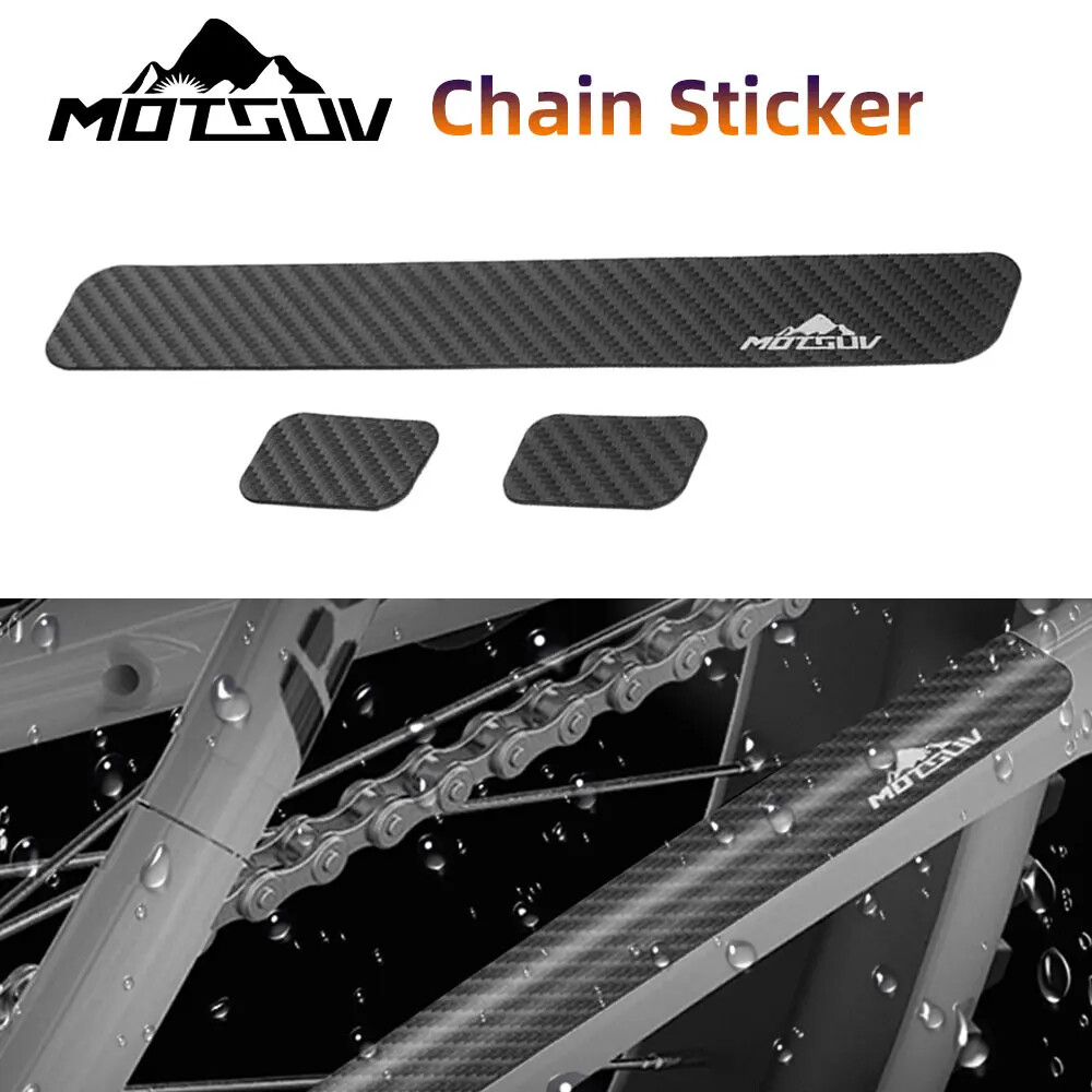 MOTSUV Bicycle Chain Protection Stickers MTB Frame Protector Scratch-Resistant