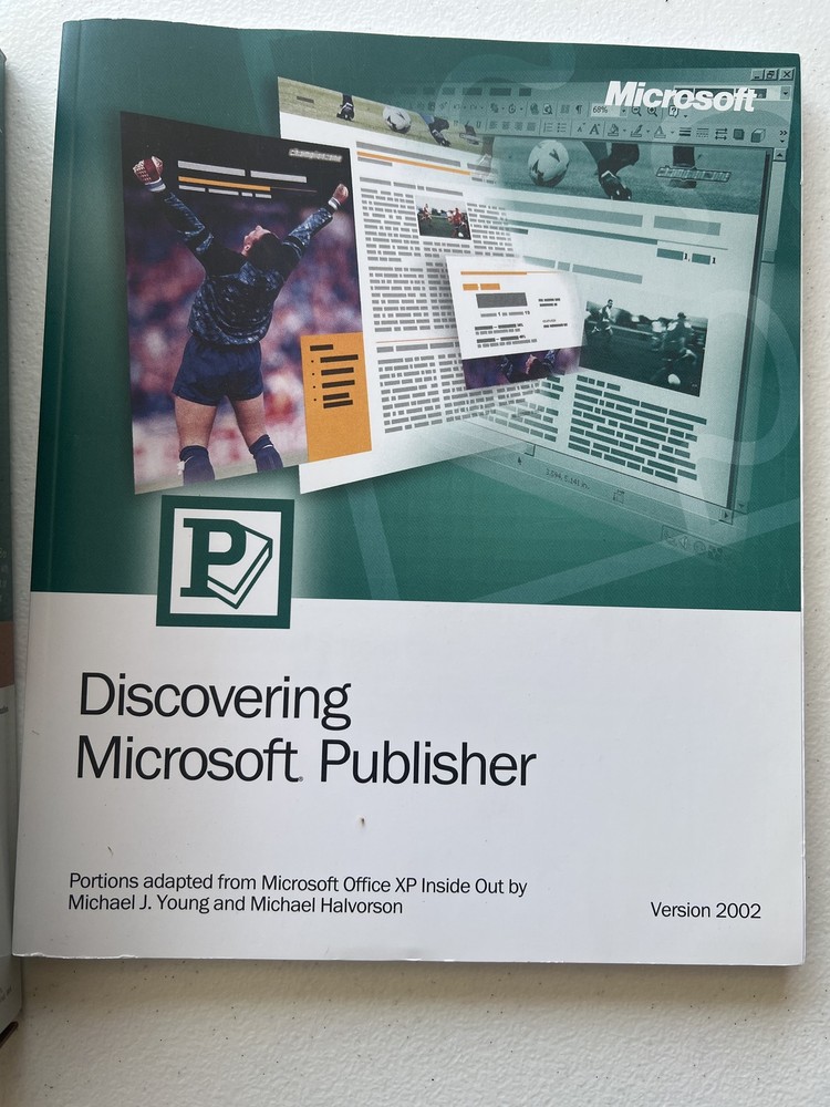 3E Microsoft Publisher Deluxe with Photo Editing 2002 PC Software Windows XP
