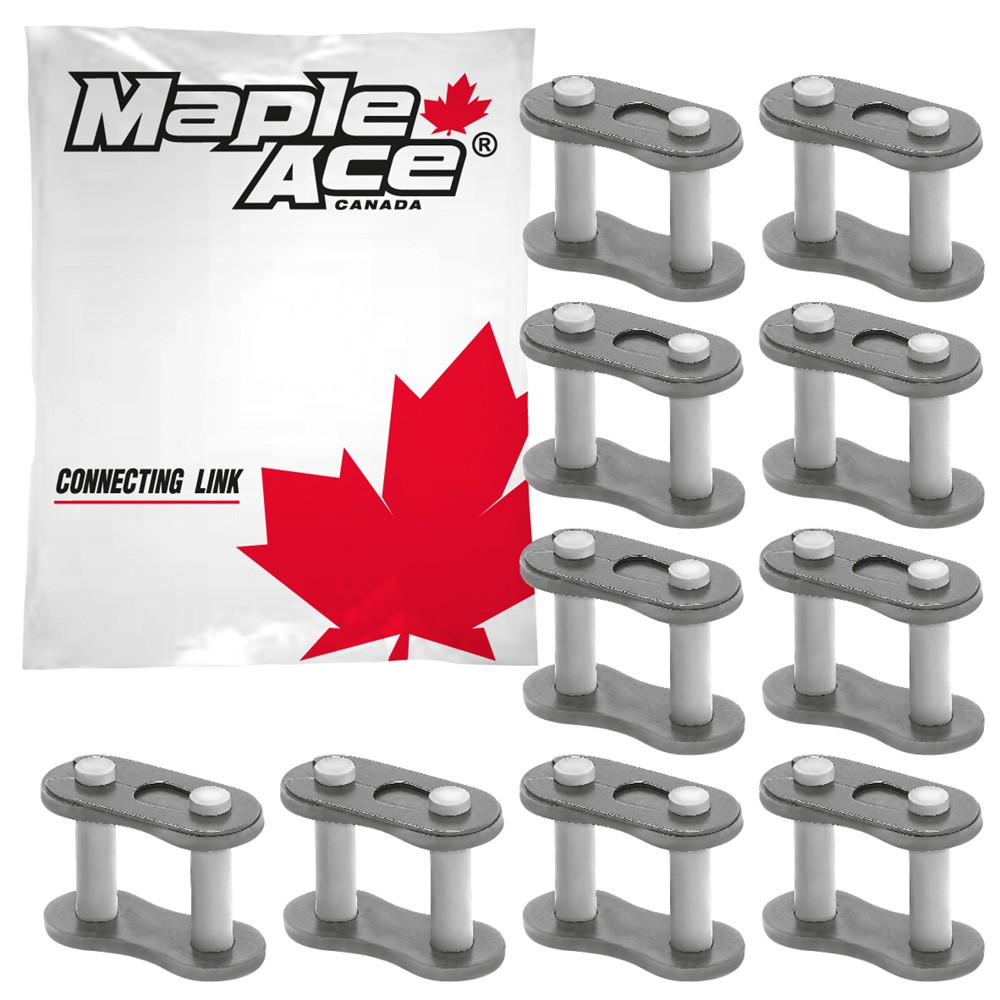 #25 Connecting Master Link for Roller Chain (Qty 10)