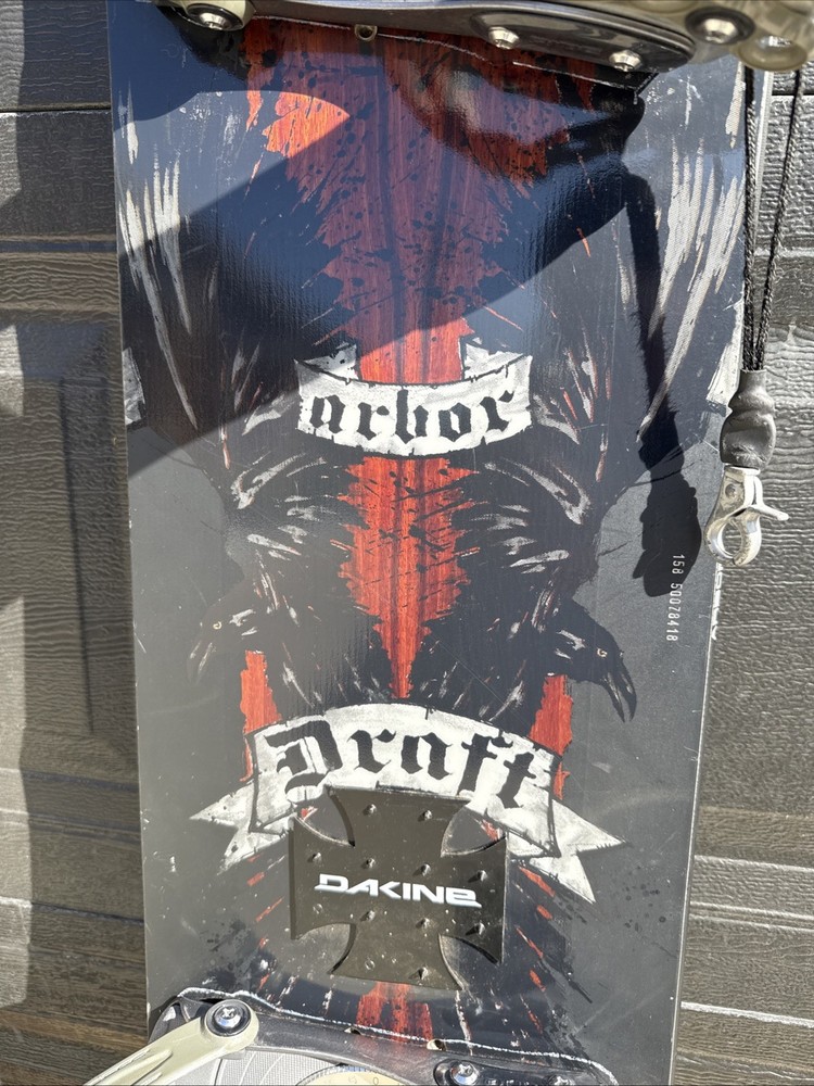 Arbor Draft,58 DAKINE 158cm Snowboard