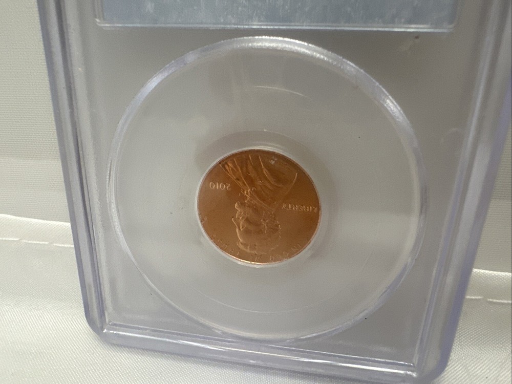 2010 1c Lincoln Shield Cent PCGS MS65RD See