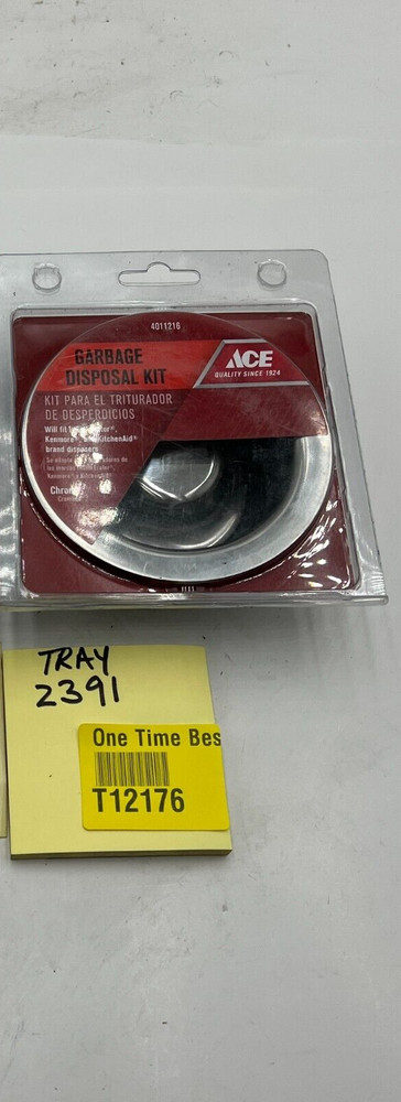Ace Garbage Disposal Drain Disharge Elbow Tool 4011216 Chrome