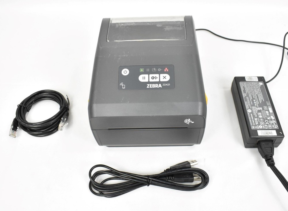 Zebra ZD421 Thermal Bar Code Label Printer ZD4A042-D0EE00EZ