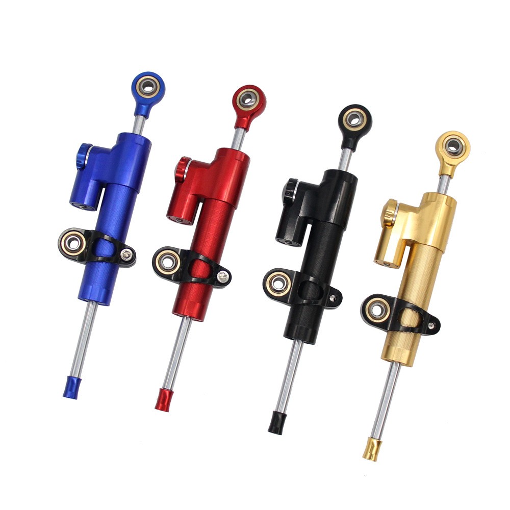 CNC Adjustable Motorcycle Steering Damper Stabilizer Safety Control Universal BK