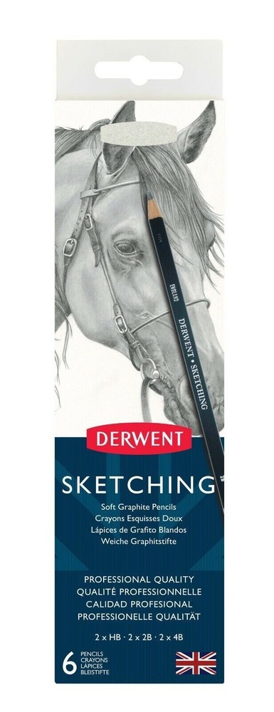 Derwent Sketching Pencils 6 Tin