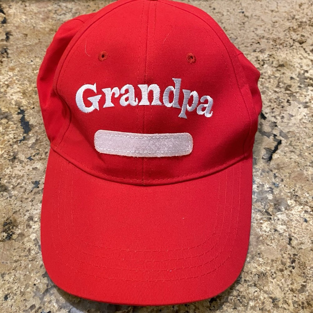 Grandma On Duty Adjustable Red Hat Cap Gift