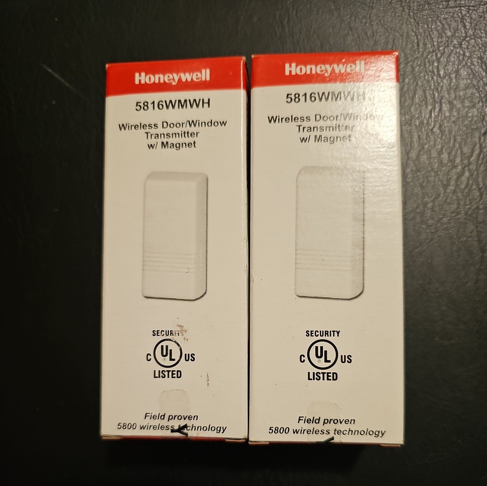 Honeywell 5816WMWH Door/Window Transmitter - White (2) Pack