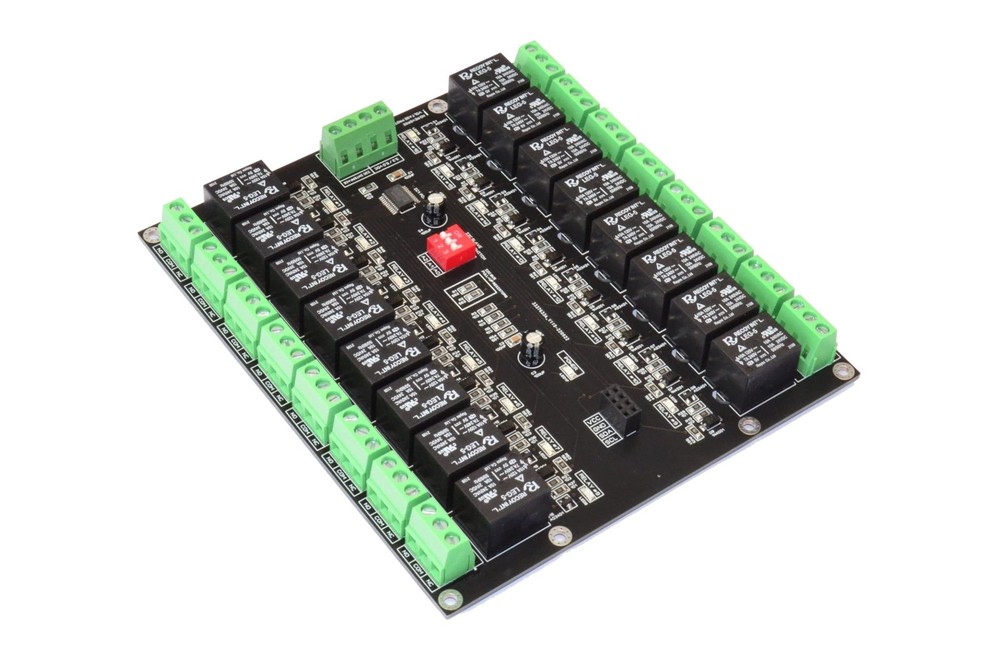 16 Channel I2C Interface Electromagnetic Relay Module for Arduino Raspberry e...