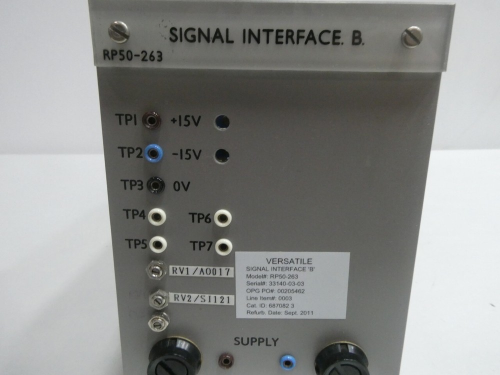 Versatile Measuring Instruments RP50-263 Signal Interface Module