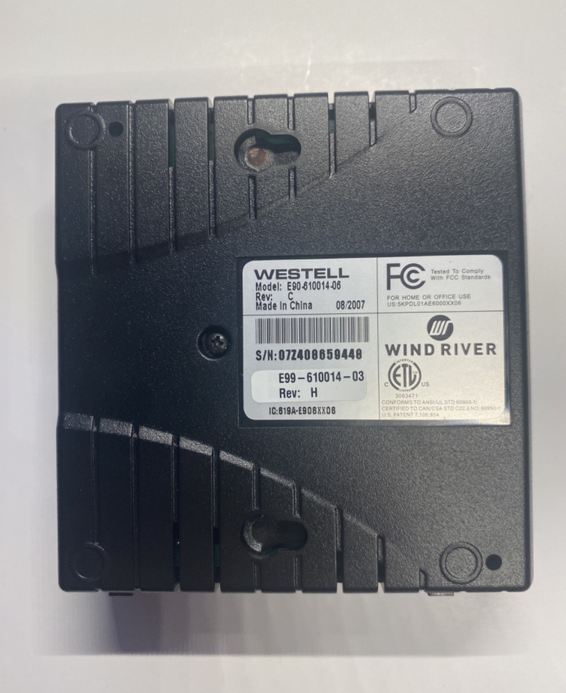 Westell Modem Model E90-610014-06 | Power Supply | Includes Ethernet & USB Cable