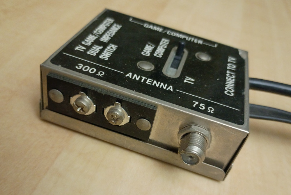 Tv Game Computer Switch Box Adapter - Not Tested