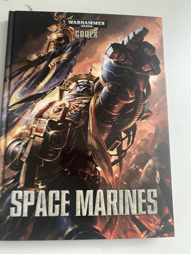 Warhammer 40K Codex: Space Marines 6th Edition Hardcover (2012)