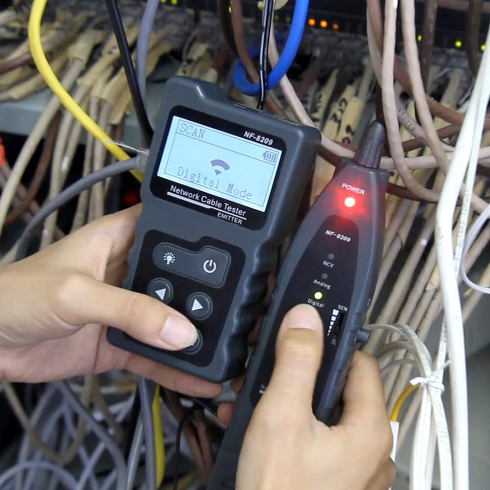 Multifunction Wire Tracker Cable Tester - Efficient Network Maintenance Solution