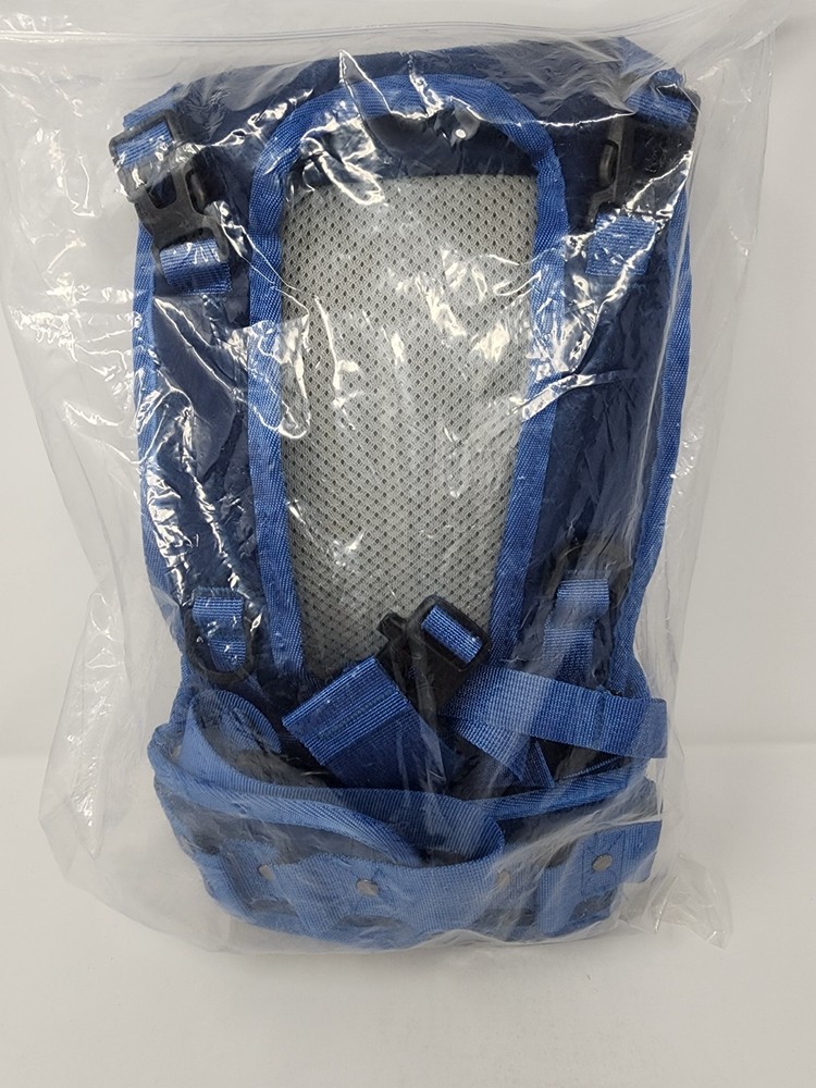 QOGIR Ski and Snowboard Training Speed Control Harness Backpack for Kids Blue